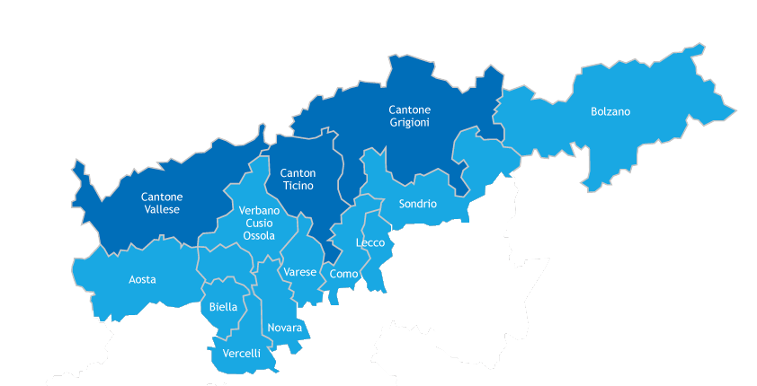 Area di cooperazione del Programma Interreg Italia-Francia 2021-2027