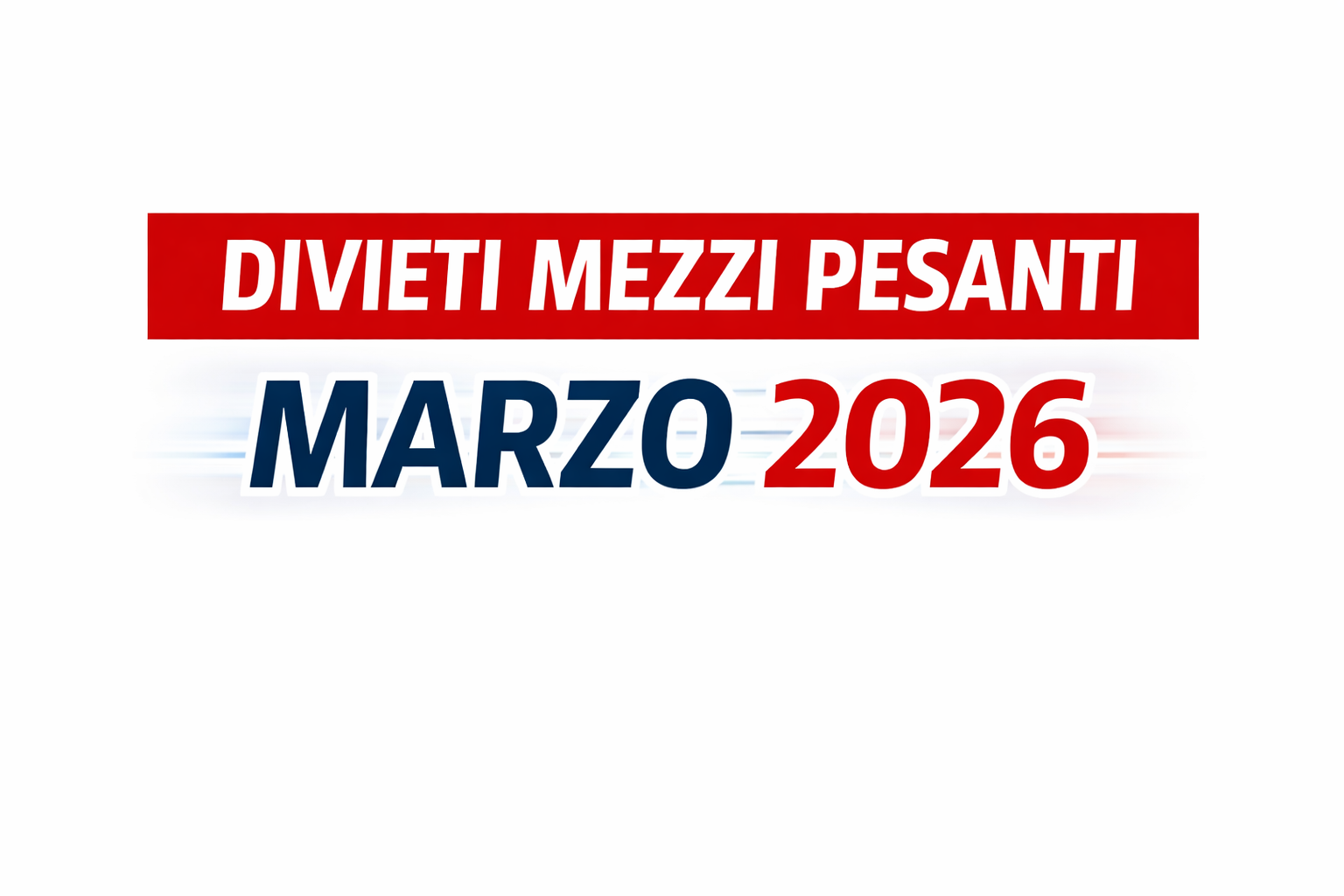 divieti mezzi pesanti